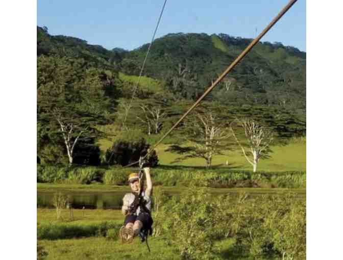 Koloa Zipline Tour - gift certificate for 2