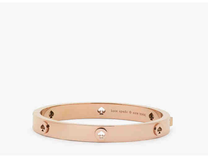 Kate Spade Spot The Spade Studded Hinged Bangle - Photo 1