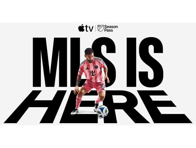 Apple+ 2025 MLS Season pass and Adidas Inter Miami Messi Home Jersey - Photo 1