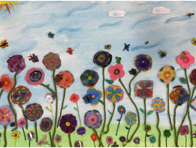 Classroom Project: Nicole Cochrane's Shrinky Dink Flower Garden