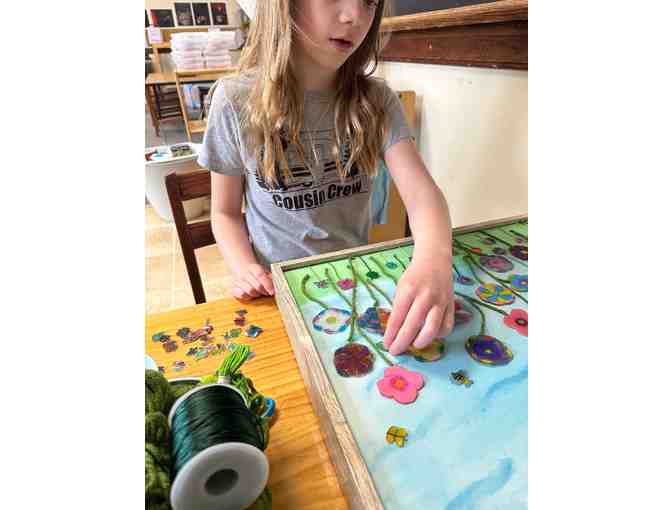 Classroom Project: Nicole Cochrane's Shrinky Dink Flower Garden