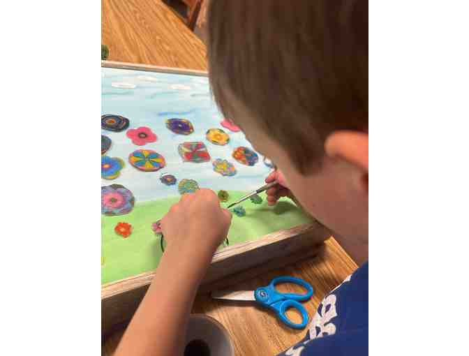 Classroom Project: Nicole Cochrane's Shrinky Dink Flower Garden