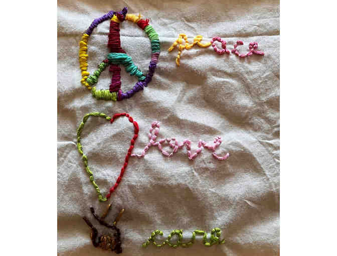 Classroom Project: Amy Price and Lydia Lewis' Embroidered Values