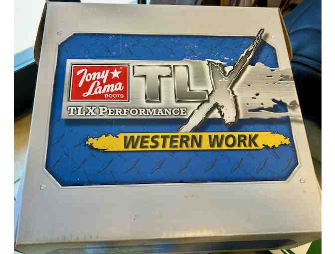 Tony Lama TLX Performance Western Work Boots New in Box Size 7-1/2C - Photo 8