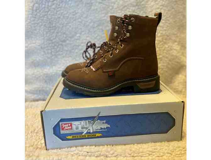 Tony Lama TLX Performance Western Work Boots New in Box Size 7-1/2C - Photo 2
