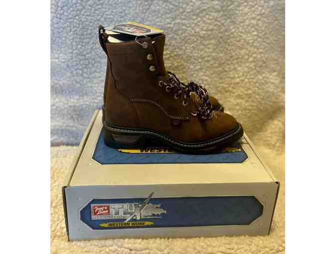 Tony Lama TLX Performance Western Work Boots New in Box Size 7-1/2C - Photo 3