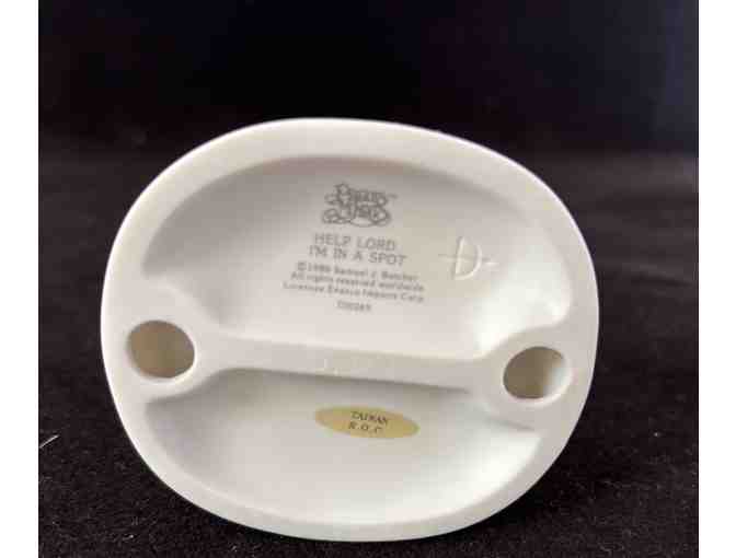 Precious Moments Figurine,'Lord Help Me I'm in a Spot'