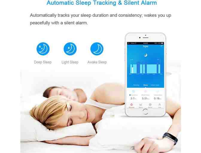 Letscom Smart Band Black IOS Android Fitness Activity Monitor NIB