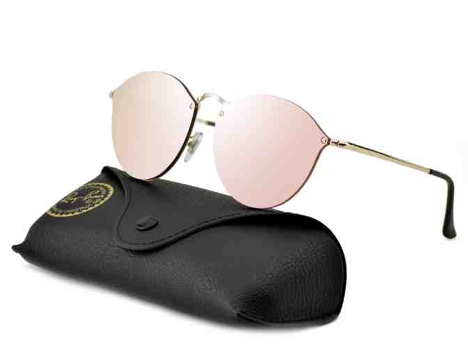 Ray-Ban Blaze Round - Rose Gold Sunglasses NEW (2nd pair)