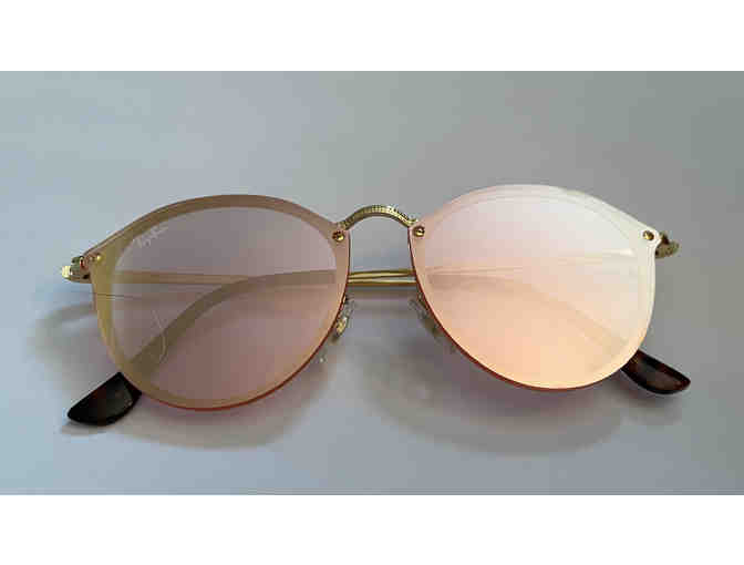 Ray-Ban Blaze Round - Rose Gold Sunglasses NEW (2nd pair)