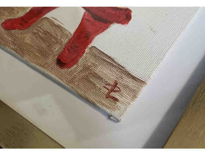 Puss in Boots Framed Painting