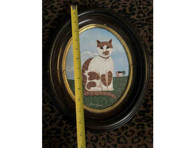Angel Kitty Painting by Joan Landis - Photo 3
