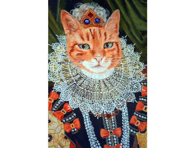 The Queen Elizabeth of Cats by Carol Lew