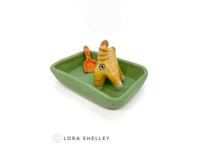 Kitty Litter Salt Cellar Set