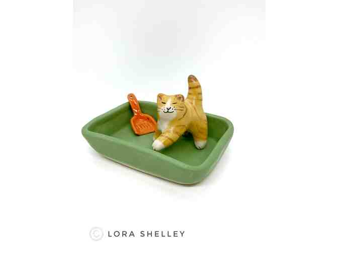 Kitty Litter Salt Cellar Set