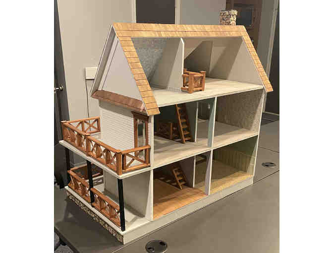 Charming Handcrafted Dollhouse