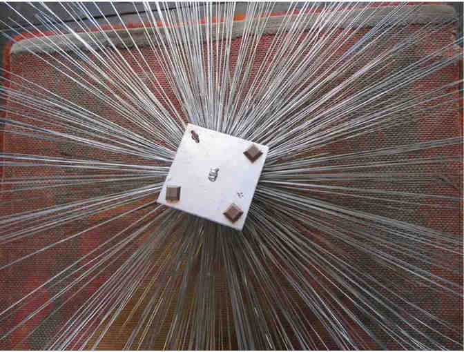 Mid-Century Signed Curtis Jere Wall Sculpture