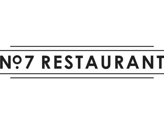 Dinner for 2 to No. 7 Restaurant