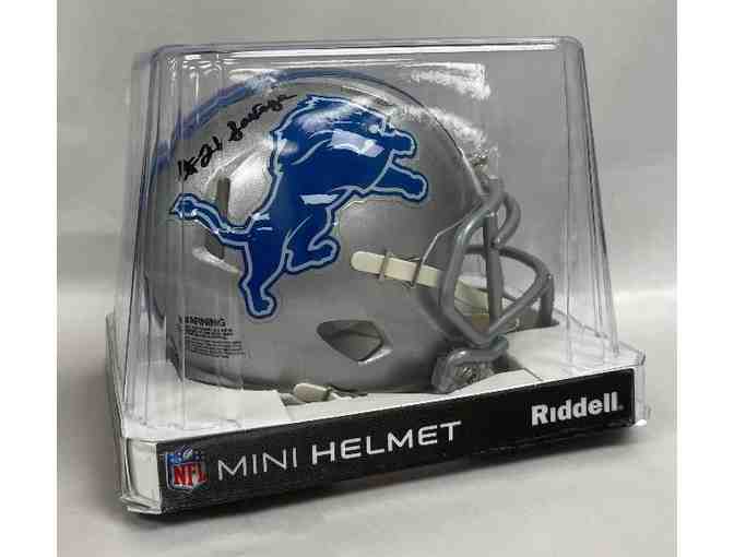 Detroit Lions - Tracy Walker III, #21 - Autographed Mini Helmet