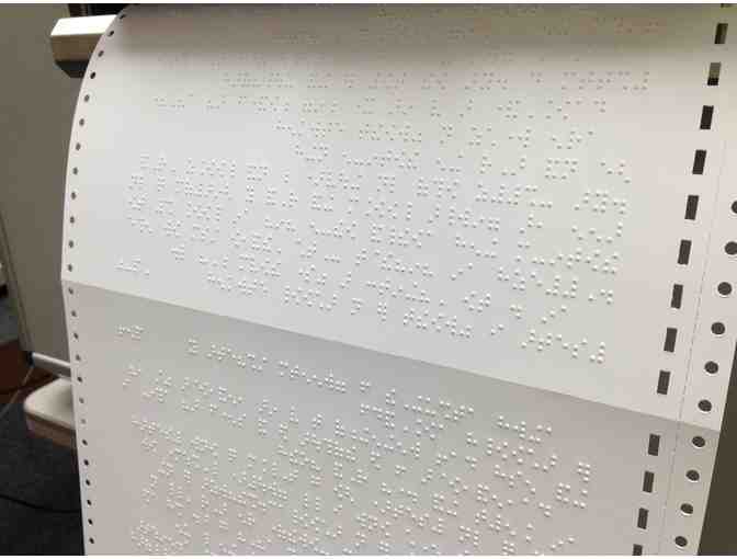 $60 - Purchase a Box of Braille Paper