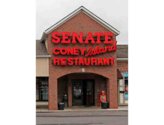 $20 Senate Coney Island and Restaurant Gift Certificate - Livonia, MI