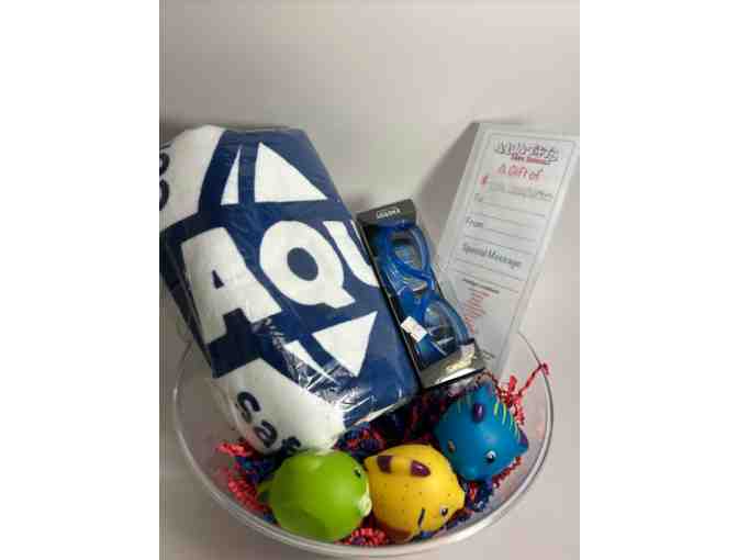 Aqua-Tots Swim Basket (Including 1 month of swim lessons) - Photo 1