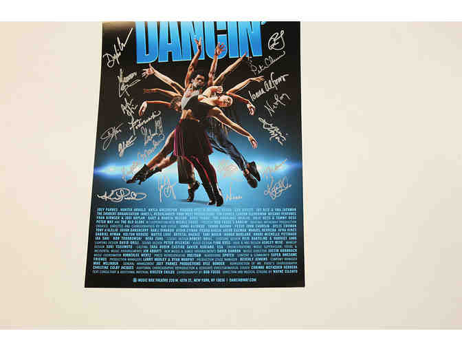 Bob Fosse's Dancin' cast-signed Poster
