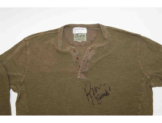Ramin Karimloo-signed Anastasia stage-worn costume shirt