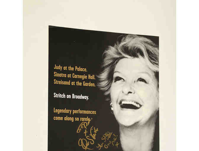 Elaine Stritch signed & inscribed Elaine Stritch at Liberty poster