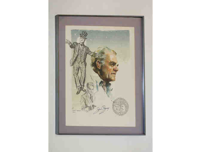 James Cagney-signed Everett Kinstler limited edition print
