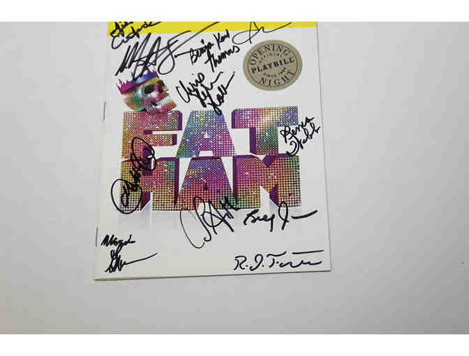 Fat Ham Nikki Crawford & full Broadway cast-signed opening night Playbill