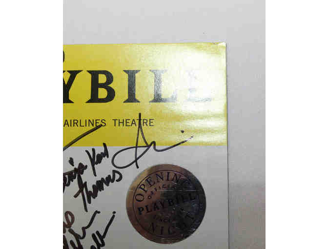 Fat Ham Nikki Crawford & full Broadway cast-signed opening night Playbill