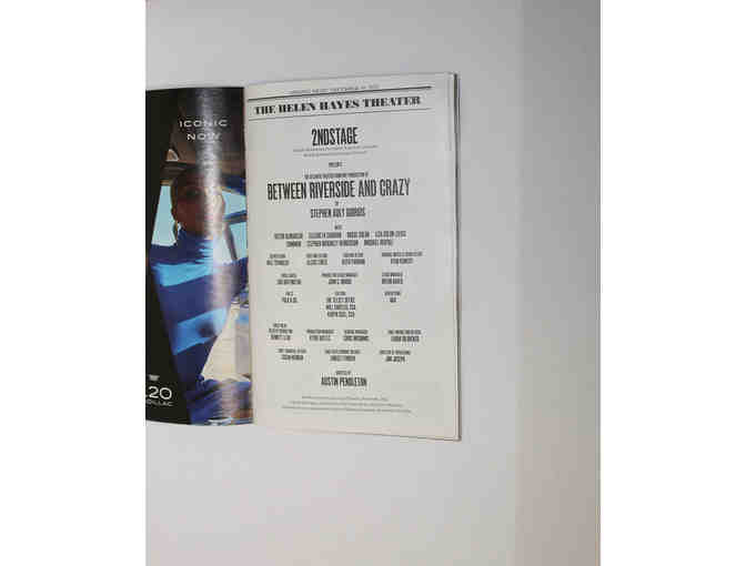 Common, Stephen McKinley Henderson & full cast-signed Between Riverside & Crazy Playbill
