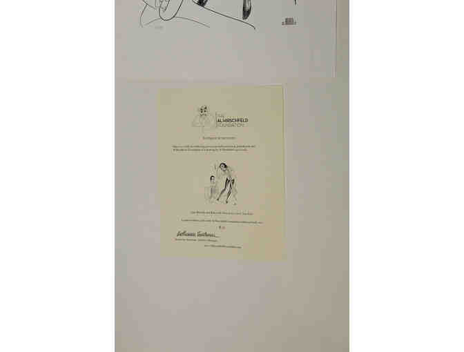 Start Spreading the News: Own a Robert De Niro & Liza Minnelli-Signed Hirschfeld Print