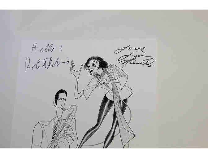 Start Spreading the News: Own a Robert De Niro & Liza Minnelli-Signed Hirschfeld Print