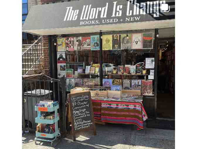 The Word is Change Bookstore $20 Gift Card and Tote Bag!