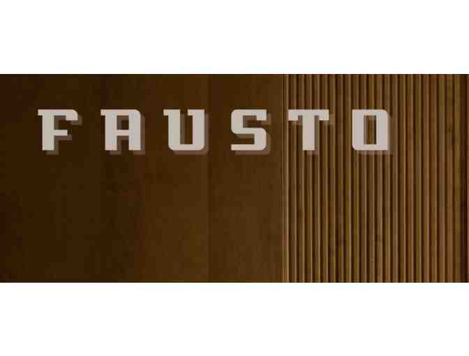 $150 Gift card to FAUSTO: An Italian Restauraunt with Brooklyn Soul!