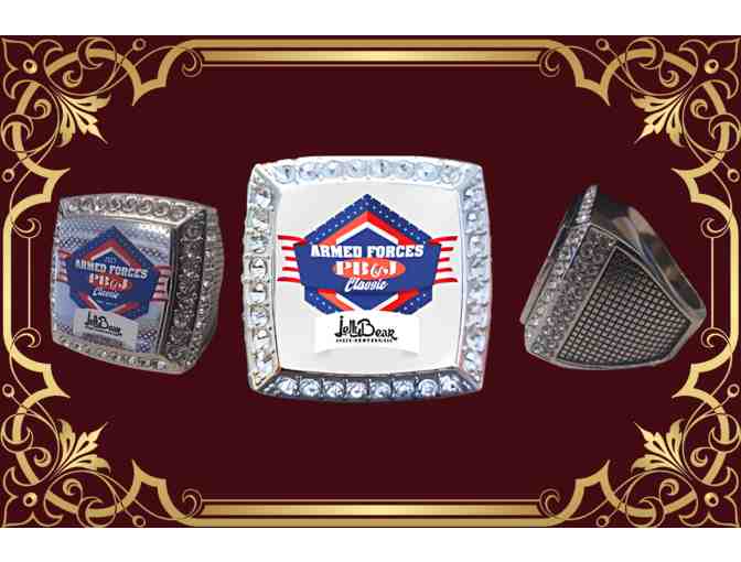 Armed Forces PB&J Classic Championship Ring Golden Ticket #1