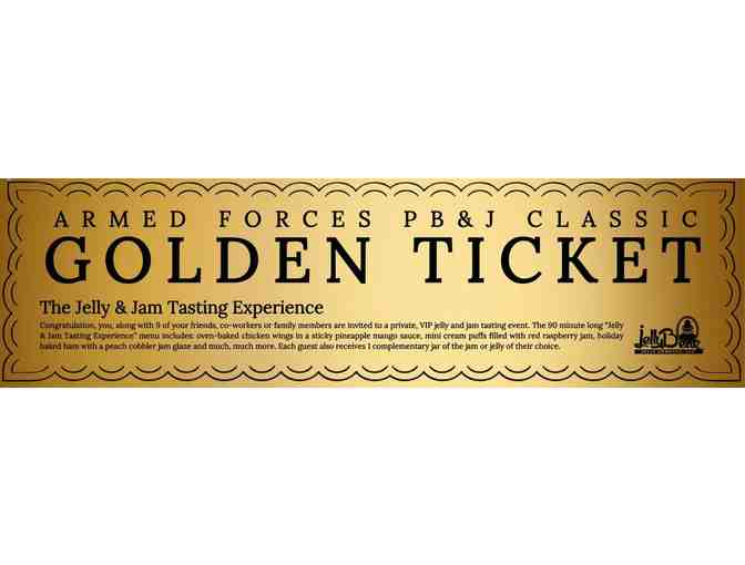 The Jelly & Jam Tasting Experience Golden Ticket #5