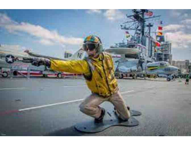 Family four pack of USS Midway Museum tickets!