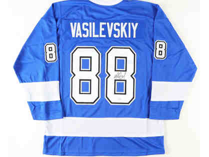 Andrei Vasilevskiy Signed Jersey! Go Bolts!