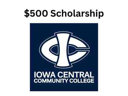 $500 Scholarship to Iowa Central Community College