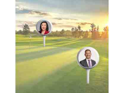 Foursome with Bill Coulter and Jee Yun Lee