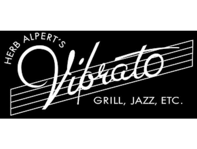 Vibrato Jazz & Grill $250 Gift Certificate for Dinner for Two - Photo 1