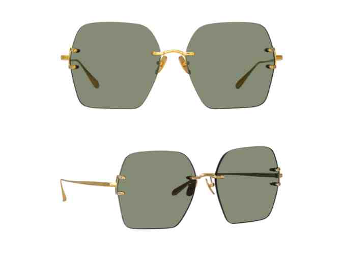 Women's Carina Oversized Sunglasses by Linda Farrow - Photo 1