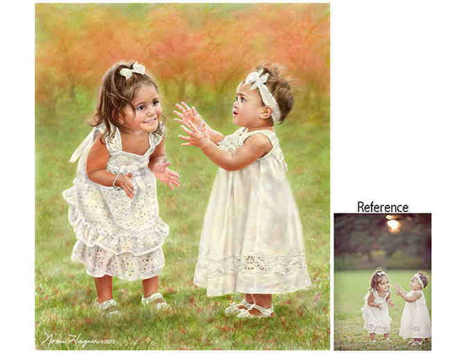 $1000 Off a Luxury Custom Portrait Painting