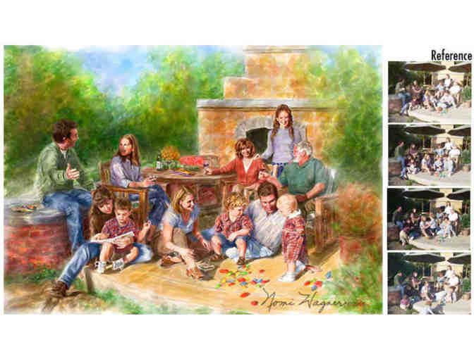 $1000 Off a Luxury Custom Portrait Painting