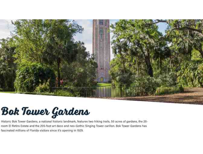 Bok Tower Gardens Family Pack - Photo 1