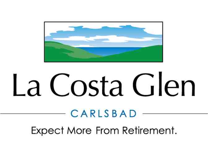 La Costa Glen Gift Basket and Dinner for Four with Charles and Alicia Foster