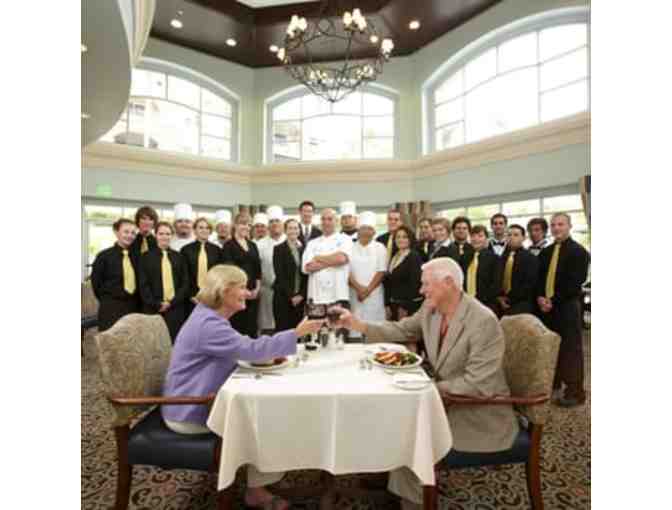 La Costa Glen Gift Basket and Dinner for Four with Charles and Alicia Foster